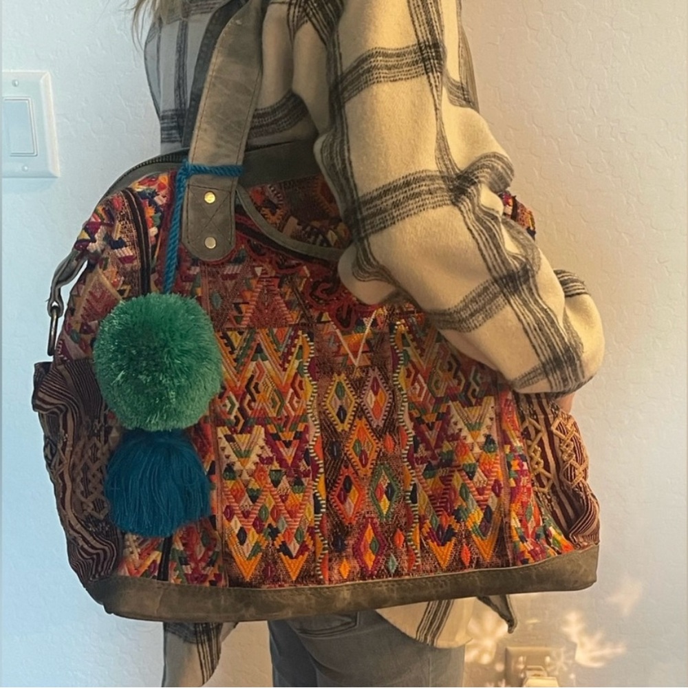 HIPTIPICO Large Huipil Renegade Purse